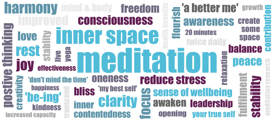 Meditation benefits collage